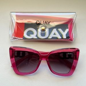 Quay pink sunglasses